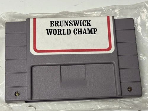 Brunswick World Champ, Nintendo SNES - Majesco White Label "Candy Cane"