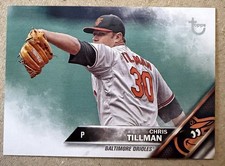 2016 Topps #477 Chris Tillman Vintage Stock Parallel 92/99 Orioles