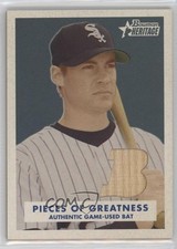2006 Bowman Heritage Pieces of Greatness Scott Podsednik #PG-SP 0e2x