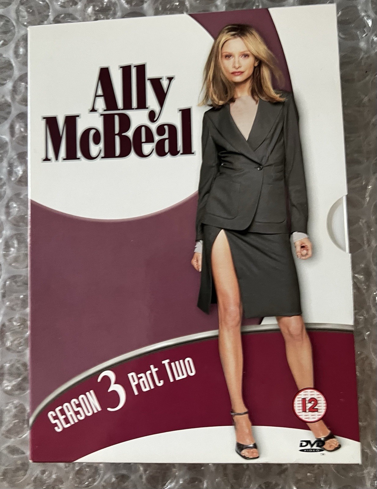 ORIGINAL Early 2000's ALLY McBEAL DVD Boxset - Season THREE Part TWO - UNOPENED