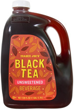 Trader Joe's Black Tea Unsweetened Beverage 128 Fl Oz