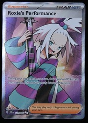 Roxie's Performance 112/086 Chaos Rising Full Art Ultra Rare Trainer