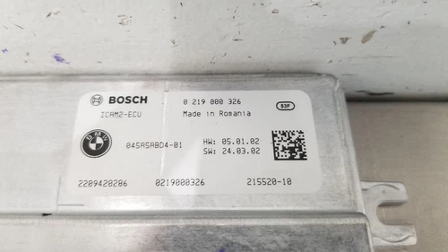 22 BMW X7 M50I G07 SURROUND VIEW CAMERA CONTROL MODULE 215520-10 - Picture 5 of 12