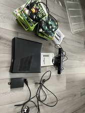 Microsoft Xbox 360 250GB Black With Kinect sensor And games