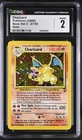 CGC 2 Charizard 4/130 Holo Base Set 2 Pokemon Card