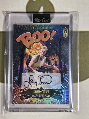 2025 Wild Card Haunted Hits Multi Sport LARRY BIRD True 1/1