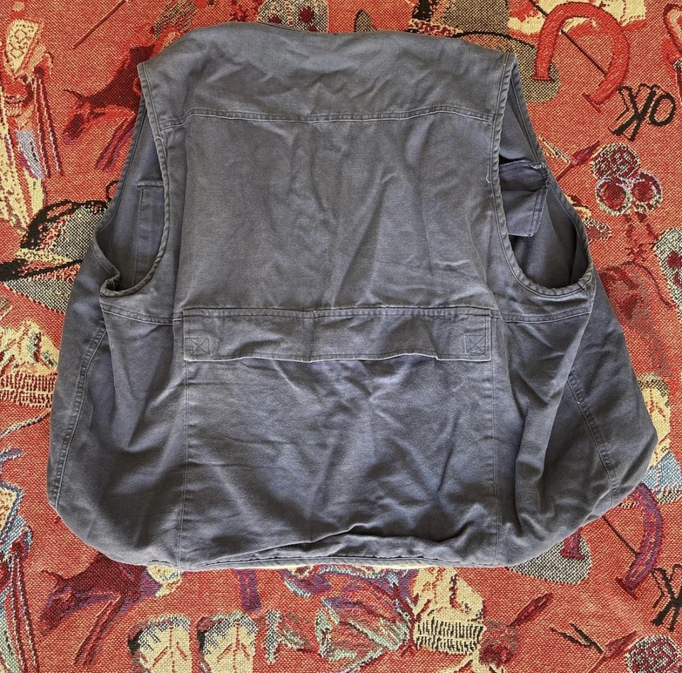Chaleco de caza American Outback vintage talla grande Foto 2 de 3