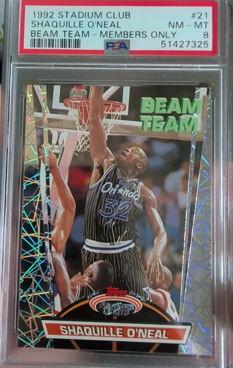 Topps Shaquille O'Neal Basketball Rookie Sports Trading Cards for