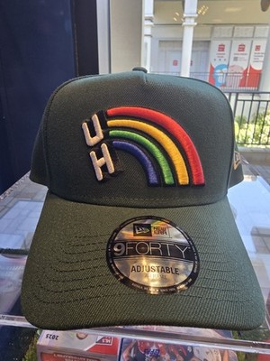 New Era 9forty university Hawaii Rainbow Warriors Green Bows Logo Hat cap NWT