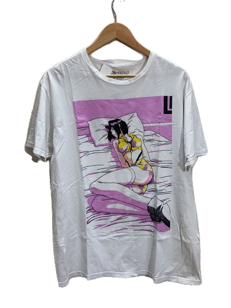 ALTRA T shirt altre marche anni 00 COWBOY BEBOP bomboniera San Valentino L cotone stampa WHT usata