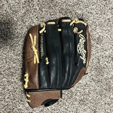 Rawlings RL125B Renegade Select Black Brown Leather Right Hand Mitt Glove 12.5"