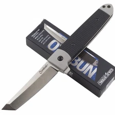 Cold Steel Oyabun Folding Knife Black Kray-Ex Handle Tanto Blade