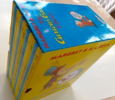 THE CURIOUS GEORGE LIBRARY By Margret & H. A. Rey - Hardcover **Excellent**