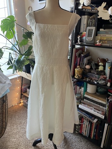 Draper James Wedding RSVP White Dress Sleeveless 2X - Picture 1 of 6