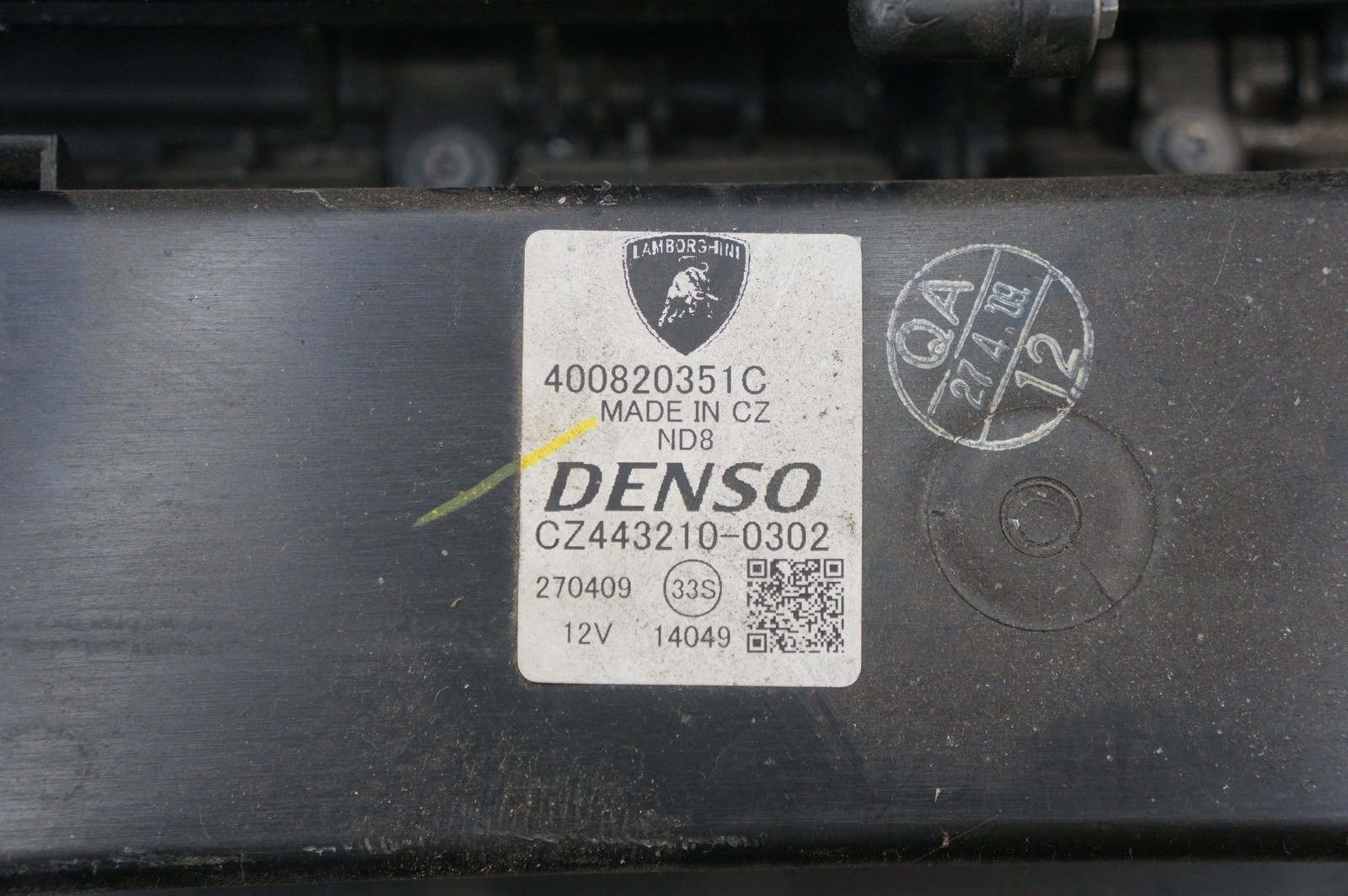Lamborghini Gallardo Spyder Heater core box P/N 400820351C