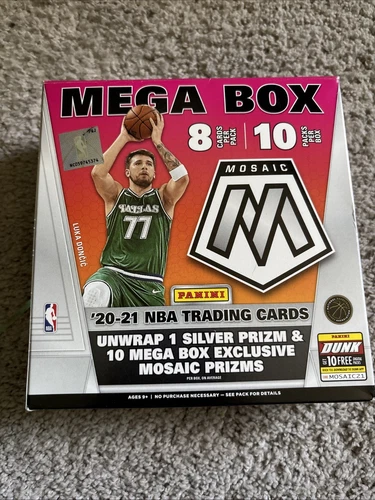 Panini 2020-2021 Mosaic NBA Basketball Mega Box