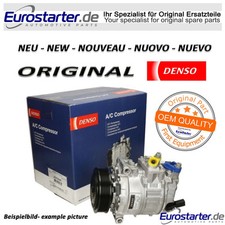 1** Klimakompressor 2E0820803G Neu Original DENSO für Vag