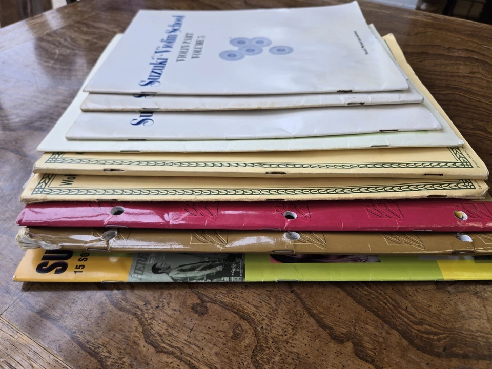 9 cancioneros de violín y cuerdas vintage arreglos de música y canciones Foto 4 de 4