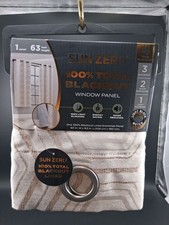 Sun Zero 100% Total Blackout Lined Window Pan...
