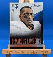 2014 Prestige DeMarcus Lawrence RC rookie card Cowboys Seahawks. rookie card picture