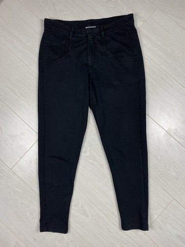 Helmut Lang, Raro pantalone donna Helmut Lang pantalone basso felpa cotone nero dritto S vintage