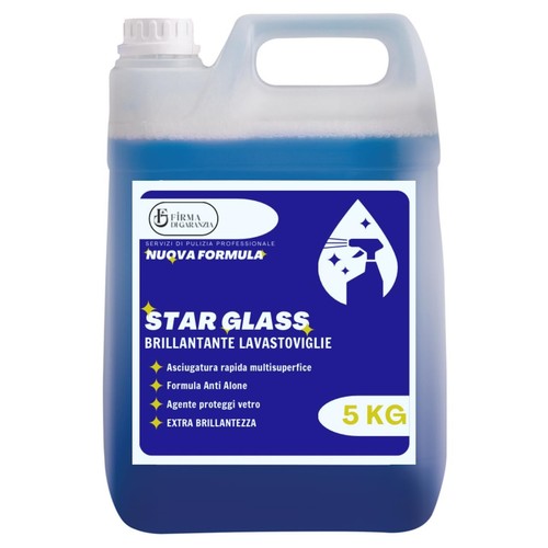 Detergente BRILLANTANTE Lavastoviglie professionale STAR BRILL concentrato - Foto 2 di 5
