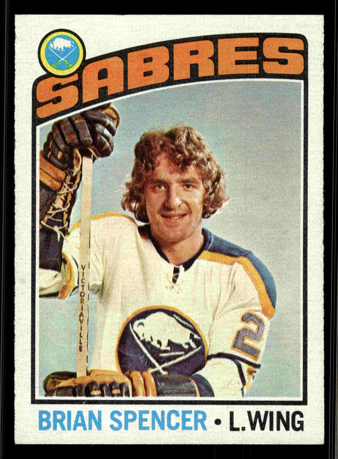 1976-77 Topps Brian Spencer #191 - Buffalo Sabres - NM+
