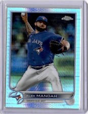 2022 Topps Chrome Sonic Base Prism Refractor #36 Alek Manoah - Toronto Blue Jays