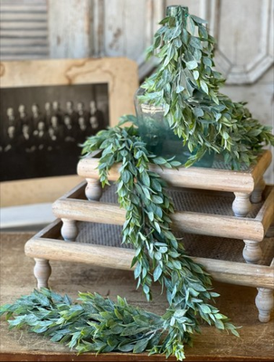 #ad 72quot; Rainwashed Leaves Garland $24.99