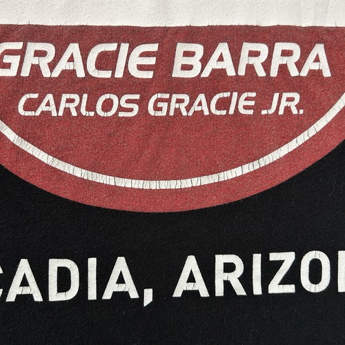 Gracie Barra Shirt Large Kurzarm Logo MMA Jiu Jitsu Arizona Logo schwarz - Bild 9 von 10