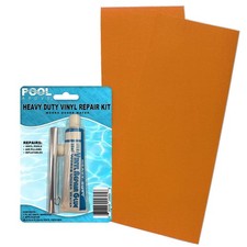 Heavy Duty Vinyl Repair Patch Kit  Vinyl Cement Adhesive Glue and Colored Patch