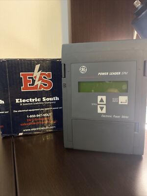 GE Electronic Power Meter PLE3ESDG02 10 Amp 277 Volt 