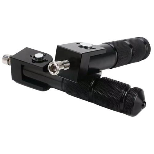 Motorrad-Fußrasten CNC Aluminium 90 ° Klappbar Hintere Pedale Fußrastenteile - Bild 10 von 10