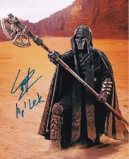 LUKAZ LEONG signed Autogramm 20x25cm STAR WARS in Person autograph COA