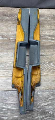 Set 78-88 G-Body Malibu Cutlass Monte Carlo Front Door Panel Armrest Gray OEM - Picture 5 of 6