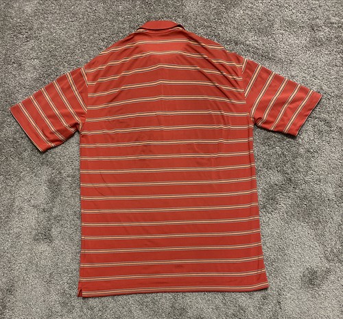 NIKE DRI-FIT UV GOLF ROPA DEPORTIVA INFORMAL POLO CORAL ROJO NEGRO NARANJA BLANCO L - Imagen 7 de 9