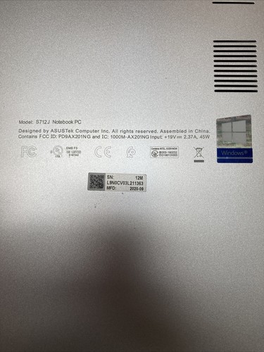 Asus Vivobook S712J Laptop - Picture 5 of 7