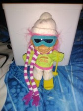Vintage Russ Troll Doll Born to Ski Figure