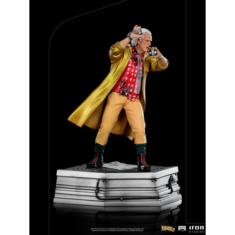 Iron Studios - BTTF 2 - Doc Brown Back to the Future Part II - BDS Art Scale - Photo 3/4