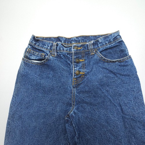 Vintage / Y2K Jordache Youth Girls Jeans Size 14 Bootcut Embroidered Hem Western - Picture 6 of 11