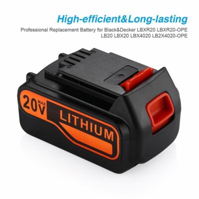 Bl2018 Lbx20 Black And Decker 18 Volt Rechargeable Battery