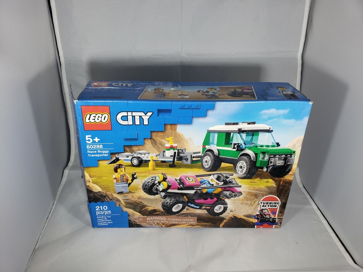 LEGO City Race Buggy Transporter 60288 Building Kit (210 Pieces)
