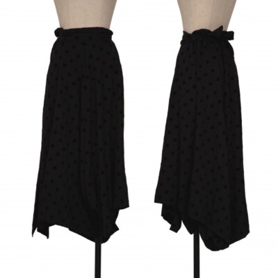 小物 YOHJI YAMAMOTO +NOIR - dot silk scarf YOHJI YAMAMOTO +NOIR - dot silk scarf（Vintage yohji