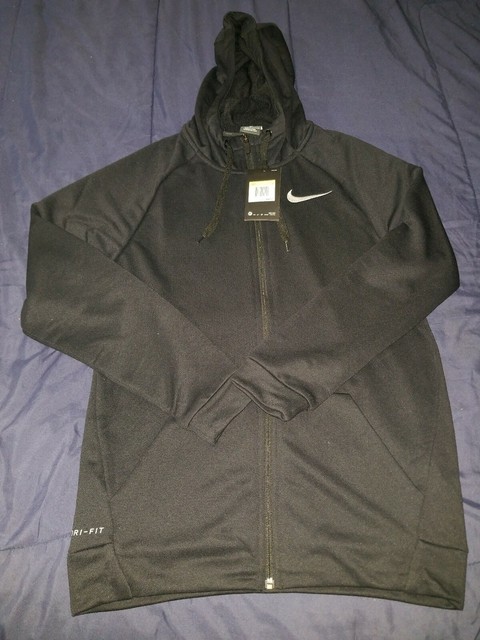 nike zip up hoodie dri fit