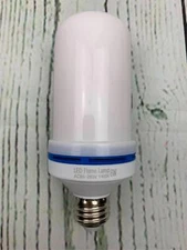E27 6W 1400K LED Simulated Flickering Flame Effect Light Bulb with 3 Modes