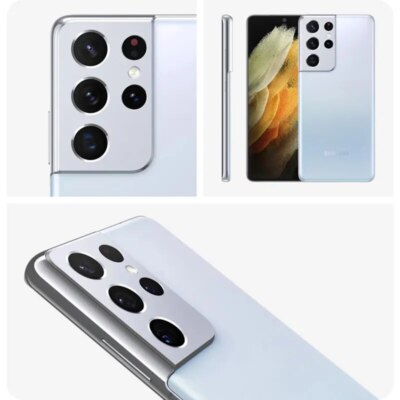 Samsung Galaxy S21 Ultra - 128 GB - Phantom Silver (Unlocked) for