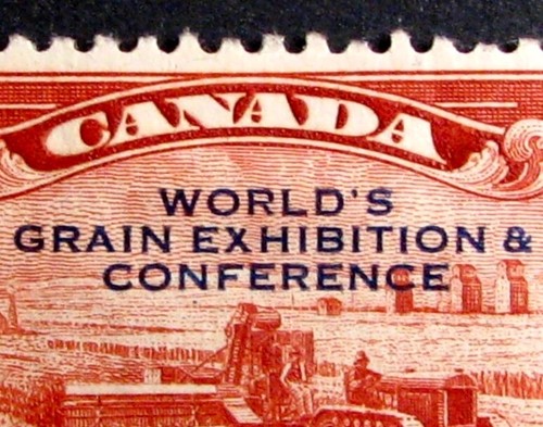 1933 CANADA #203i: F/VF MH 'Grain Exhibition' - Broken 'X' variety - Picture 2 of 3