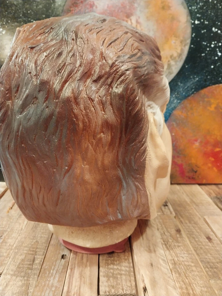 Vintage Halloween Mask Bill Clinton Vinyl Mask Cesar 1992 - - Image 4 of 4