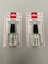Sally Hansen Advanced Hard as Nails, Clear, 0.45 Fluid Ounce 45083 Lot of 2