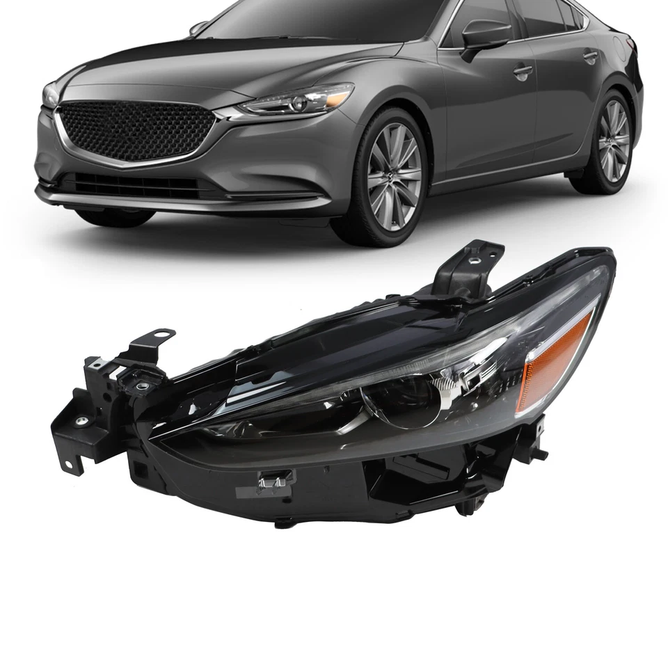 Farol projetor LED lateral do motorista sem adaptável para 2018-2021 Mazda 6 - Imagem 2 de 4